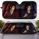 Tsugikuni Yoriichi x Michikatsu Tsugikuni Demon Slayer Custom Car Windshield Sunshades