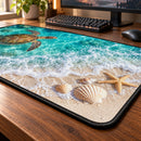 Sea Turtle Under Water Desk Mat