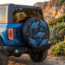 Sea Turtle Symphony Custom Jeep Wheel Cover With Camera Hole