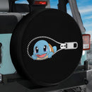 Squirtle Pokemon Unzipped Jeep Car Spare Tire Cover