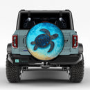 Summer Sea Turtles Jeep Car Spare Tire Cover