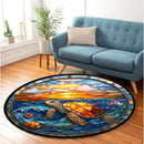 Toy Story Stained Glass Round Rug