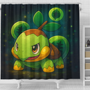 Turtwig Pokemon Dreamy Shower Curtain