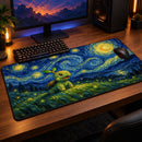 Turtwig Pokemon Starry Night Desk Mat