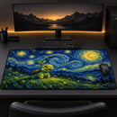 Turtwig Pokemon Starry Night Desk Mat