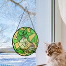 Turtwig Pokemon Stained Glass Suncatcher