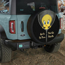Tweety Bird Looney Tunes Zip Get In Shit Down Shut Up Hold On Car Spare Tire Cover