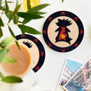 Typhlosion Pokemon Evolution Fire Ceramic Decor Coaster - Gift Idea