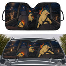 Typhlosion x Quilava x Cyndaquil Pokemon Car Auto Sunshades