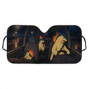 Typhlosion x Quilava x Cyndaquil Pokemon Car Auto Sunshades