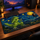 Tyranitar Pokemon Starry Night Desk Mat