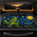 Tyranitar Pokemon Starry Night Desk Mat