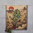 Tyranitar Pokemon Japan Style Woven Throw Blanket