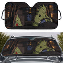 Tyranitar x Pupitar x Larvitar Car Auto Sunshades