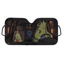Tyranitar x Pupitar x Larvitar Car Auto Sunshades
