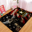 U.S Army Soldier Rectangular Area Rug