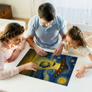 UFO Totoro Starry Night Jigsaw Puzzle