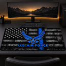 US Air Force American Flag Desk Mat