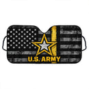 US Army American Flag Custom Car Windshield Sunshades