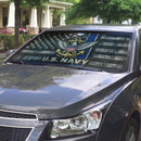 US Navy American Flag Custom Car Windshield Sunshades