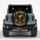 US Navy Veteran Eagle Spare Tire Cover