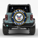 US Navy Veteran Spare Tire Cover