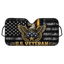 US Veteran American Flag Custom Car Windshield Sunshades