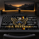 US Veteran American Flag Desk Mat