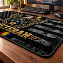 US Veteran American Flag Desk Mat