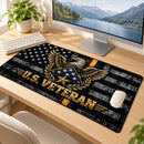 US Veteran American Flag Desk Mat