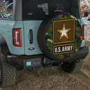 US Army Carmo Jeep Car Spare Tire Cover