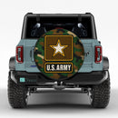 US Army Carmo Jeep Car Spare Tire Cover