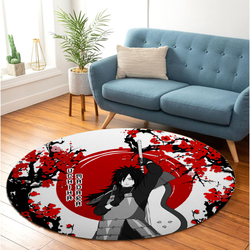 Uchiha Madara Japan Style Round Rug