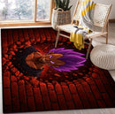 Ultra Ego Dragon Ball Break Wall Rectangular Area Rug