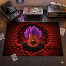 Ultra Ego Dragon Ball Break Wall Rectangular Area Rug