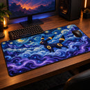 Umbreon Dark Pokemon Starry Night Desk Mat