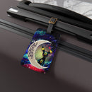 Umbreon Eevee Evolution Pokemon Love You To The Moon Galaxy Luggage Tag
