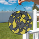 Umbreon Eevee Evolution Pokemon Round Stained Glass Suncatcher