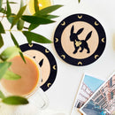 Umbreon Eevee Evolution Pokemon Ceramic Decor Coaster - Gift Idea