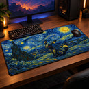 Umbreon Pokemon Under Starry Night Desk Mat