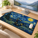 Umbreon Pokemon Under Starry Night Desk Mat