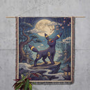 Umbreon Pokemon Japan Style Woven Throw Blanket