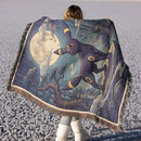 Umbreon Pokemon Japan Style Woven Throw Blanket