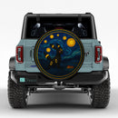 Umbreon Pokemon Starry Night Stained Glass Jeep Car Spare Tire Cover