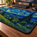 Umbreon and Espeon Starry Night Desk Mat