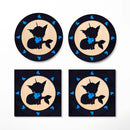 Umbreon Evolution Pokemon Ceramic Decor Coaster - Gift Idea