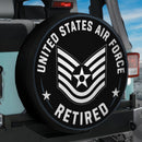 United States Air Force Retired Spare Tire Cover