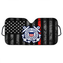 United States Coast Guard 1790 American Flag Custom Car Windshield Sunshades