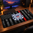 United States Coast Guard 1790 American Flag Desk Mat
