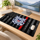 United States Coast Guard 1790 American Flag Desk Mat
